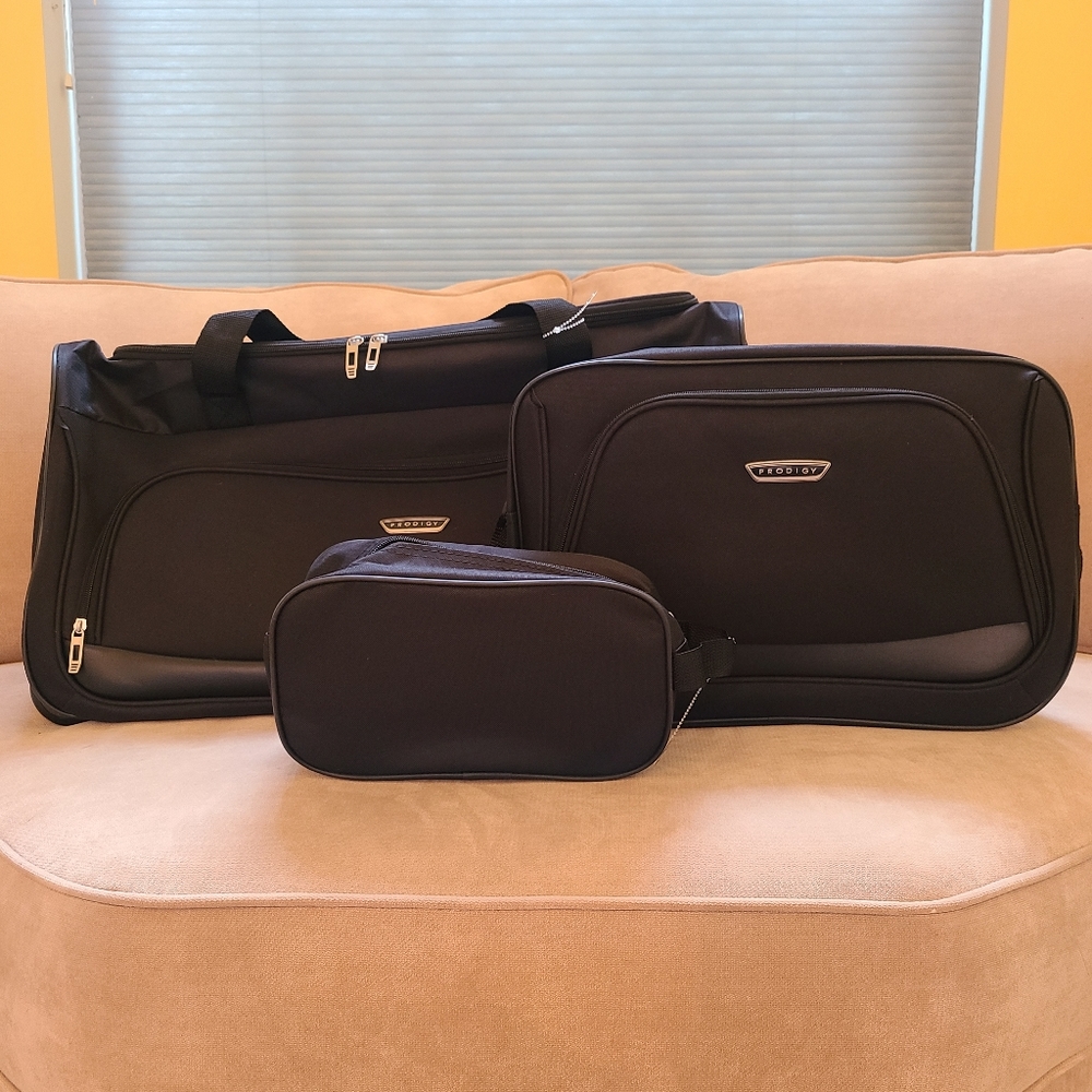 Prodigy Forest Park 3pc Luggage Set
